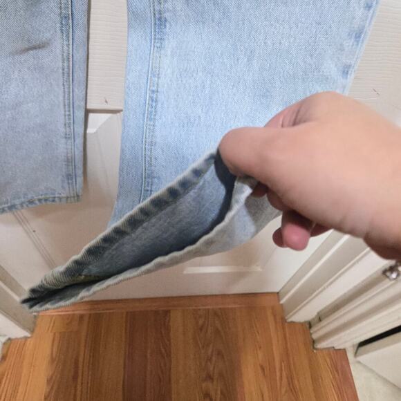 Princess polly jeans womens size 6 blue distressed straight leg light wash denim - Picture 6 of 9